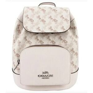COACH Leather Jes Backpack Horse And Carriage Print, HARD TO FIND, Retails $478